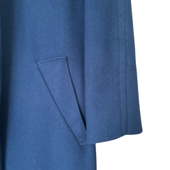 Vintage (70’s?) London Fog Maincoat 100% Wool Full Length OverCoat, Size 8P - Picture 7 of 13